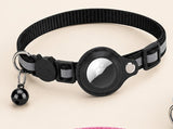 Waterproof AirTag collar holder - Black