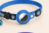Waterproof AirTag collar holder - Sky Blue
